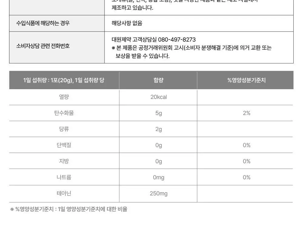 [올영단독/긴장완화] 대원제약 대원헬스 스트레스샷 20g x 12포 (12일분) 상세페이지 26